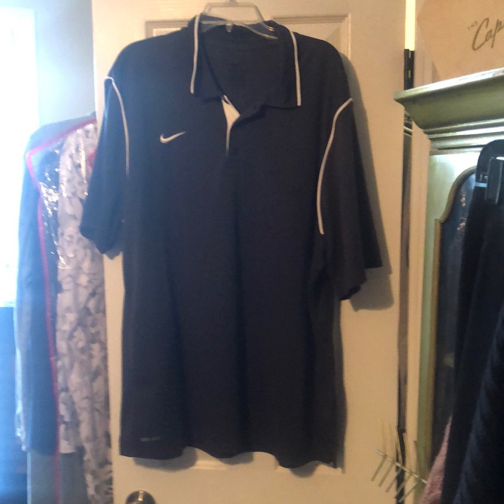 Nike XXL navy blue and white trim wore once